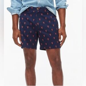 J.Crew Classic Navy Lobster Shorts